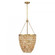 Catalan 4-Light Pendant in Warm Brass by Breegan Jane (128|7-7560-4-322)