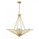 Rivage 4-Light Pendant in Warm Brass (128|7-1038-4-322)