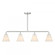 Blair 4-Light Linear Chandelier in Satin Nickel (128|1-4014-4-SN)