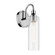 Kavi 13'' 1-Light Wall Sconce with Clear Glass in Chrome (10687|55209CH)