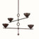 VISHAL Chandelier (52|F2338-BPG)