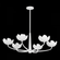 ARCATA Chandelier (52|F2040-GSW)