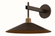 Harac Exterior Wall Sconce (52|B7811-PBR/BRZ)