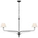 Amalfi 57'' Linear Chandelier (279|CHC 5680WBK-L)