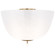 Brisa 16'' Semi-Flush Mount (279|ARN 4232HAB-WSG)