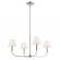 Eadie 30.75 Inch 4 Light Chandelier in Polished Nickel (10687|52766PN)