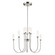 Moraine 30 Inch LED 10 Light 2-Tier Chandelier in Polished Nickel (10687|52757PNLED)