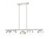 5 Light Linear Chandelier (276|7517-5L-BN)
