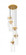 5 Light Chandelier (276|7002P5-5R-RB)