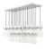 23 Light Linear Chandelier (276|7002P5-23L-BN)