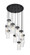 11 Light Chandelier (276|7002P5-11R-MB)