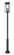 4 Light Outdoor Post Mounted Fixture (276|5018PHBR-5010P-BK)