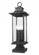 4 Light Outdoor Pier Mounted Fixture (276|5017PHBS-SQPM-BK)