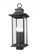 4 Light Outdoor Post Mount Fixture (276|5017PHBS-BK)
