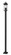 4 Light Outdoor Post Mounted Fixture (276|5017PHBS-536P-BK)