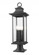 4 Light Outdoor Pier Mounted Fixture (276|5017PHBR-533PM-BK)