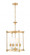 4 Light Chandelier (276|1950-4C-RB)