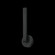 Archie Matte Black Wall Sconce (3605|W39015MB)