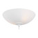12'' LED Light Kit in Matte White with Matte White Glass (38|MC266RZW)