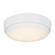 7'' LED Light Kit in Matte White with Frosted Acrylic Shade (38|MC264RZW)