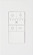 6 - Speed with Dimmer and Reverse Hardwire Bond Wall Control for Smart Fans in White (38|ESSWC-14)