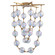 Golden Lighting Pearla Integrated LED 28in Pendant in Brushed Champagne Brass (36|9013-28 BCB)