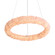 Ziva by Golden Lighting Corallo Integrated LED 22in Chandelier in Coral (36|6884-22 CR)