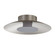 Yep by Golden Lighting Luma Integrated LED Flush Mount in Sand Nickel and Graphite shade (36|6400-FM12 SAN-GRA)