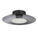 Yep by Golden Lighting Luma Integrated LED Flush Mount in Graphite and Sand Nickel shade (36|6400-FM12 GRA-SAN)