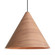 Golden Lighting Conique 3-light Pendant in Dark Walnut (36|3988-24 DWA)