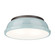 Yep by Golden Lighting Duncan 2-light Flush Mount in Rubbed Bronze and Seafoam shade (36|3602-14 RBZ-SF)
