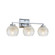 Yep by Golden Lighting Elliott 3-light Vanity in Chrome and Clear Alabaster Glass (36|3094-BA3 CH-ALA)