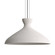 Golden Lighting Aethera 22in Integrated LED Pendant in White Sandstone Cement (36|2173-22 WCT)
