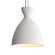 Golden Lighting Aethera 10in Integrated LED Pendant in White Sandstone Cement (36|2173-10 WCT)