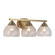 Golden Lighting Ariella 3-light Vanity in Brushed Champagne Brass (36|1094-BA3 BCB-HCG)
