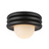 Harvey 12-in Matte Black Socket Semi-Flush Mount (7713|SF426012MB)