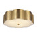Blossom 14-in Brushed Gold Socket Flush Mount (7713|FM603314BG)