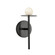 Elixir 10-in Black Dimmable LED Wall Sconce (461|WS15504-BK-UNV)