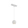 Faria 3-in White Trilo Track Pendant (461|TRP26903-WH)