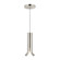 Husk 9-in Polished Nickel Dimmable LED Pendant (461|PD89709-PN)