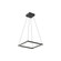 Piazza 18-in Black LED Pendant (461|PD88118-BK-UNV-010)