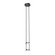 Novel 8-in Black LED Pendant (461|PD72208-BK-UNV)