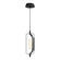Hilo 5-in Black Dimmable LED Pendant (461|PD28515-BK-UNV)