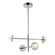 Elixir 22-in Chrome Dimmable LED Chandelier (461|CH15504-CH-UNV)