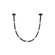 Corda 7-ft Black/Opal Glass LED Pendant (461|PD39307-BK/OP-UNV-RT)