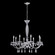 PASSO 8 LT SILVER CHANDELIER (1252|046177-014-FR001)