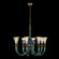 TINTA 8 LIGHT CHANDELIER (1252|043671-044-GLMULTI)