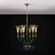 TINTA 6 LIGHT CHANDELIER (1252|043670-044-GLMULTI)