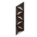 DELTA OUTDOOR LED WALL SCONCE (133|409821BZ)