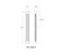 TOWER 27IN INDOOR SCONCE 3500K (3612|WS-58827-BN)